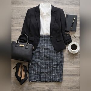 Insight Tweed Pencil Skirt
